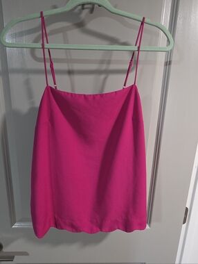 J. Crew Fuchsia Adjustable Spaghetti Strap Camisole